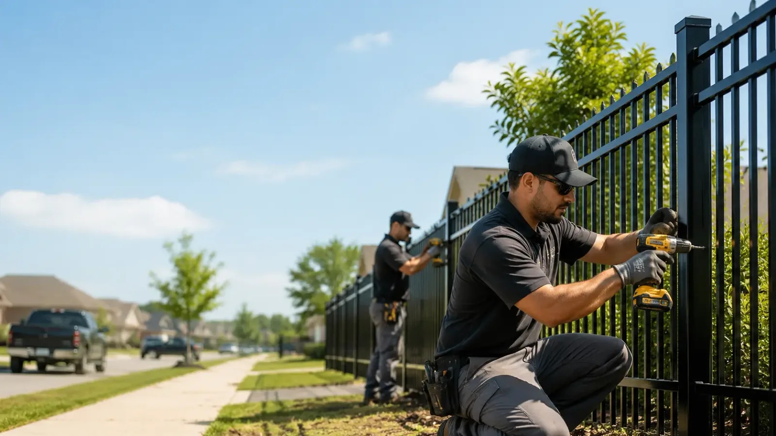 Metal Fence Installation in Ferrysburg, MI
